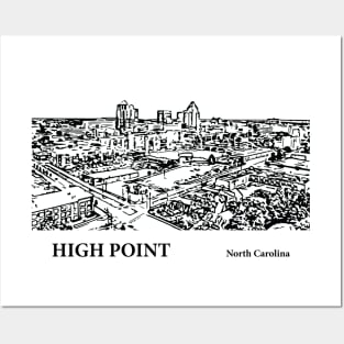 High Point North Carolina Posters and Art